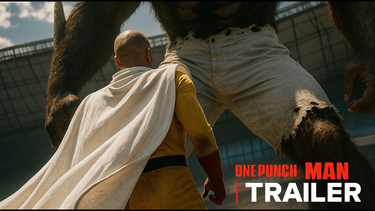 One Punch Man &ndash; Live Action Trailer (AI)