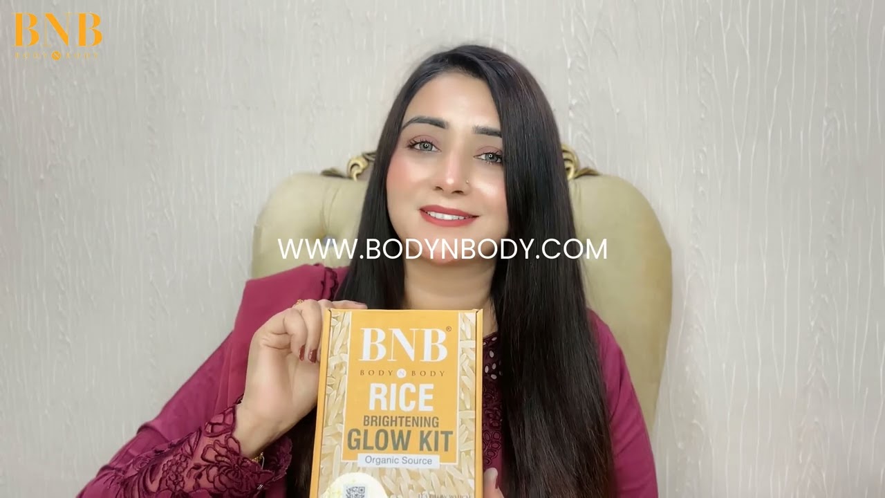 BNB Rice Brightening Glow Kit - Rashida Malik&rsquo;s Secret to Radiant Skin!