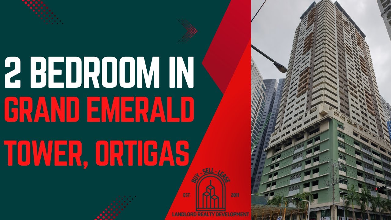 2 Bedroom Condo for Sale in Ortigas Center | Grand Emerald Tower Pasig