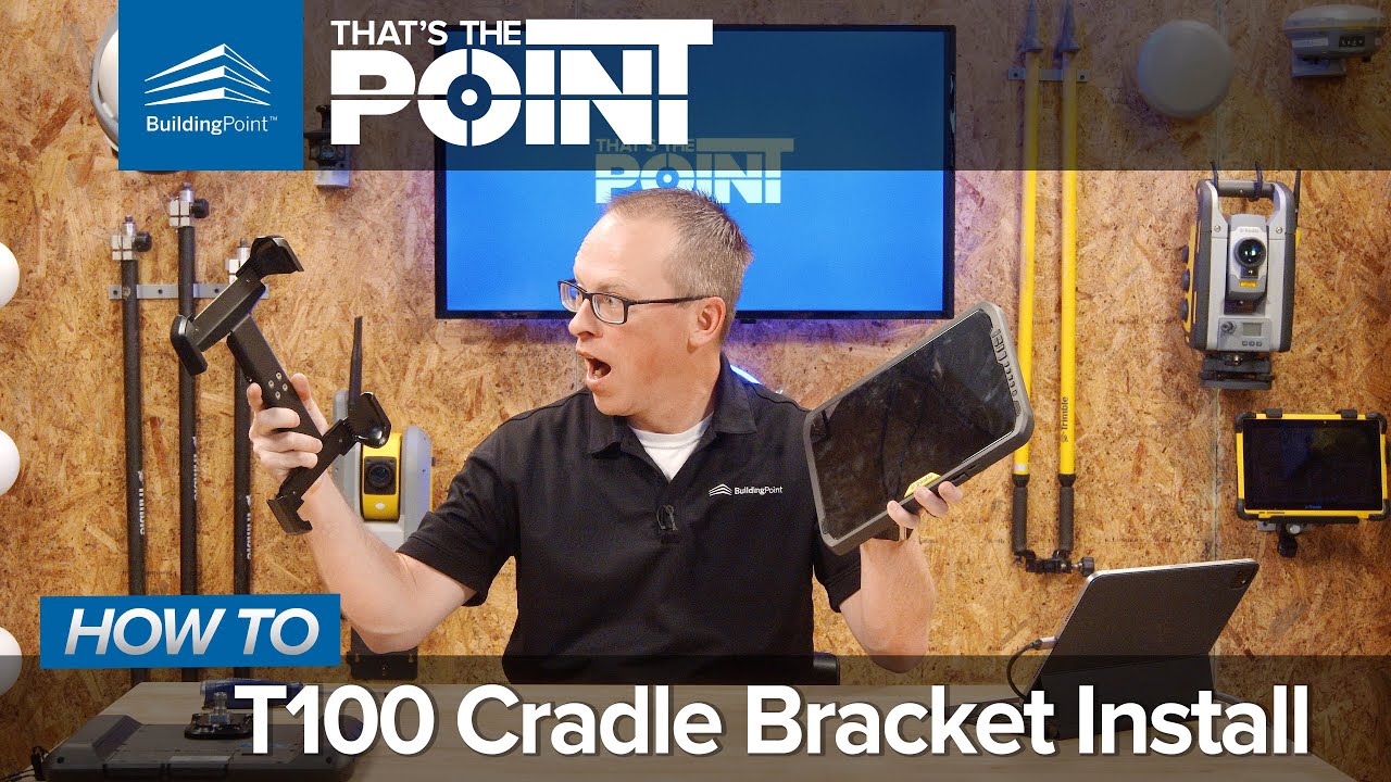 That's The Point - How To Install The New Trimble T100 Cradle Bracket