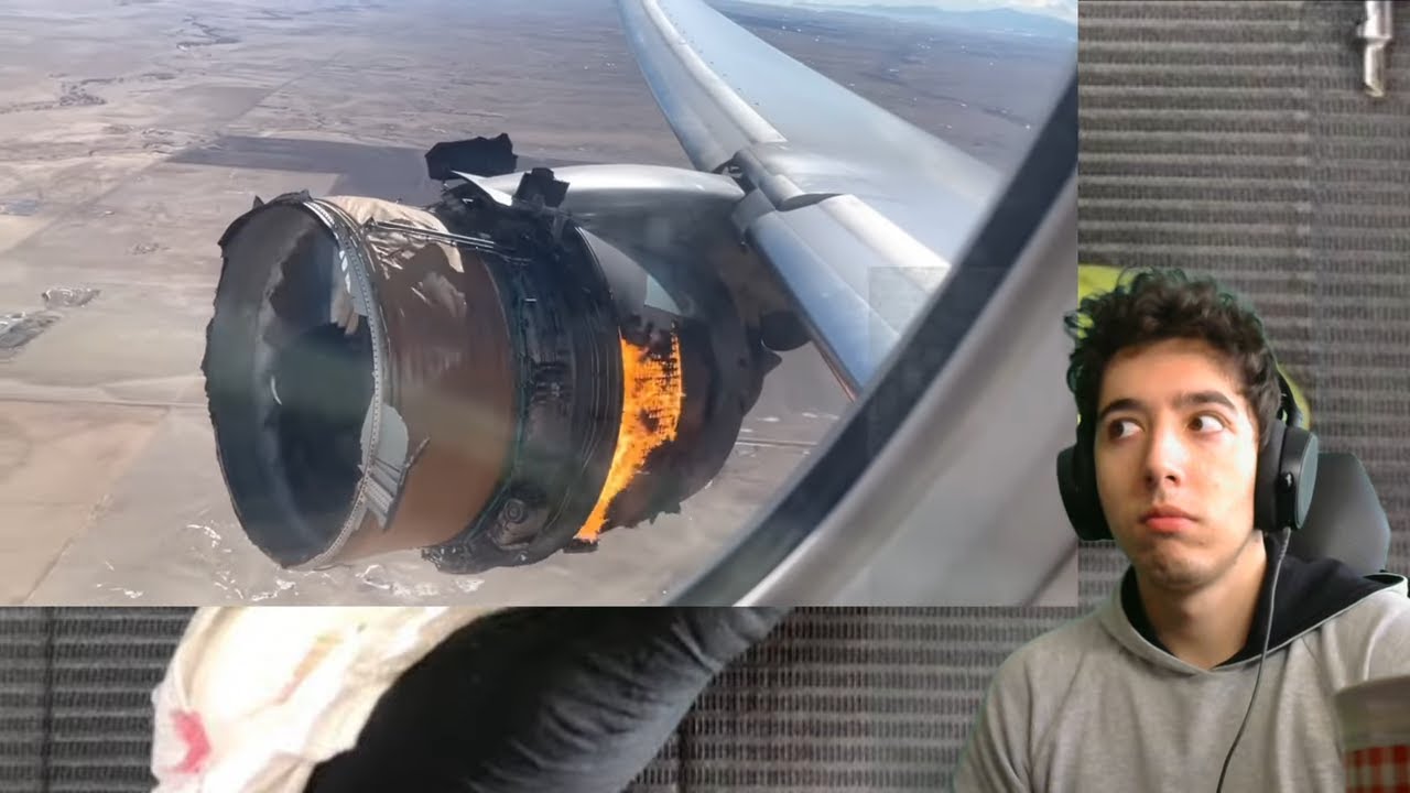 Reacting to Daily Dose Of Internet Plane Engine Explodes Mid-Flight