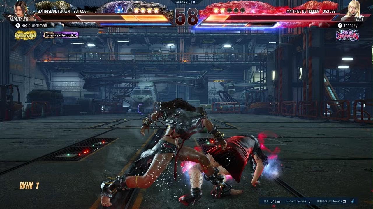 TEKKEN8 - Miary Zo  VS  Lili - Amical