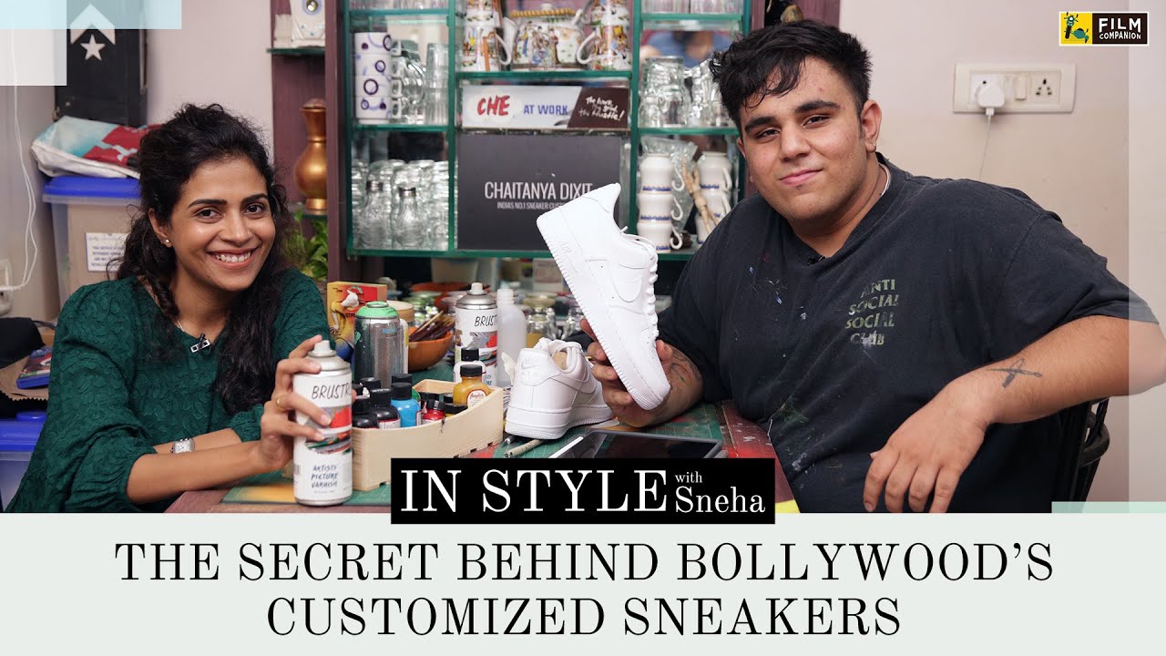 The Secret Behind Bollywood's Customised Sneakers | Chaitanya Dixit | In Style with Sneha