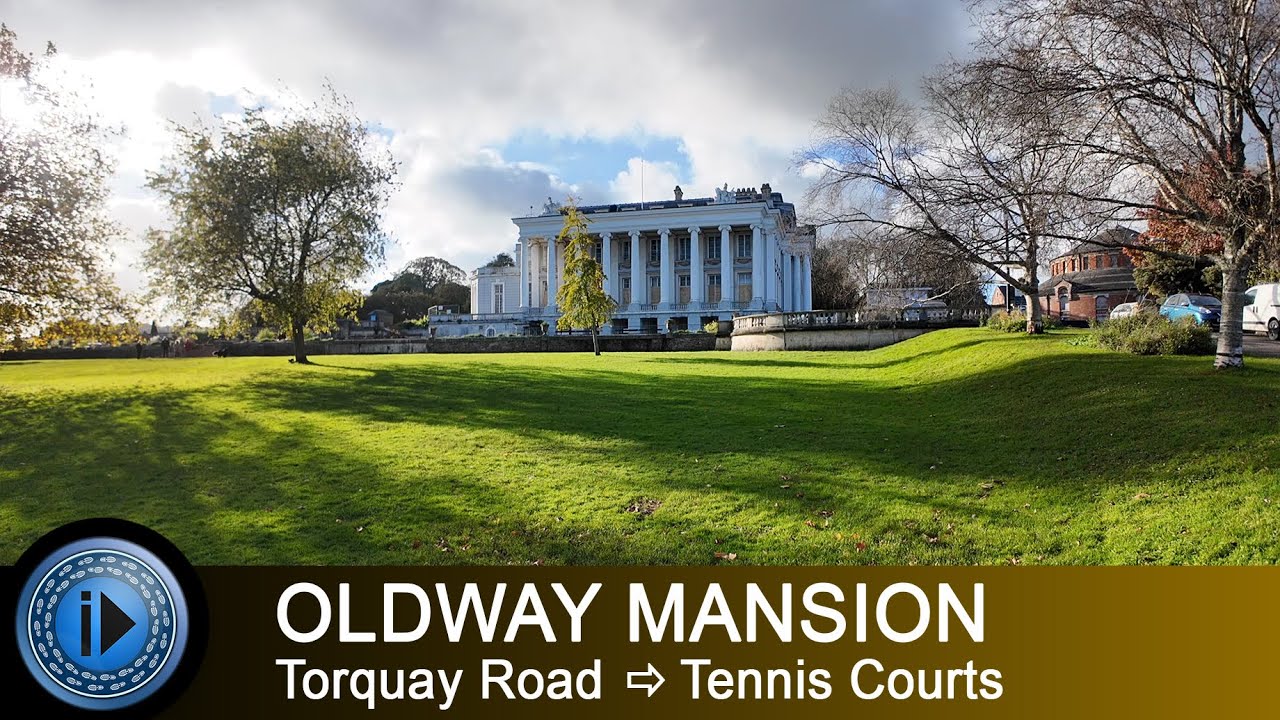 Oldway Mansion Walk, Autumn 2023. Paignton, Torbay, Devon.