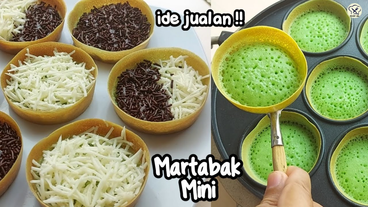 RESEP MARTABAK MANIS MINI UNTUK PEMULA FULL BERSARANG DAN ANTI GAGAL