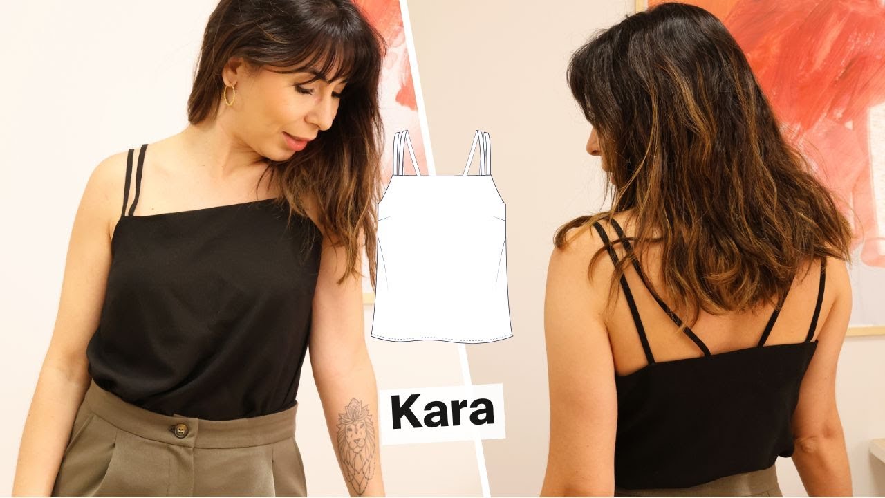 🧵 Coudre le top KARA – Tutoriel complet Majam