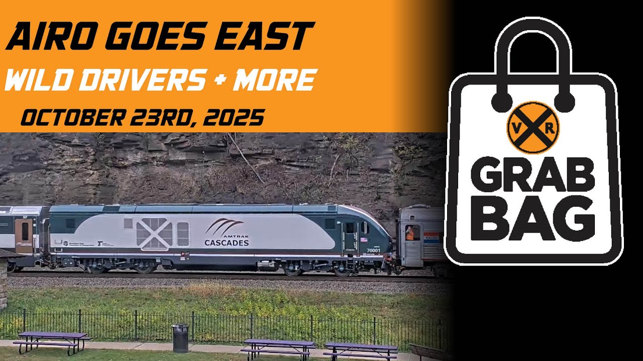 Grab Bag: Amtrak Airo Goes East, Darwin Drivers + More!   | Weekly Top Trains (October 2025)