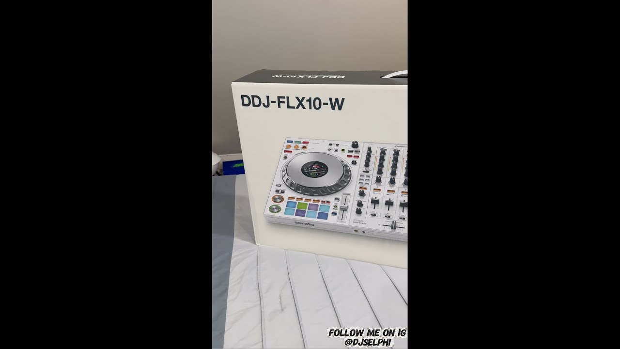Pioneer DDJ-FLX10-W White Version DJ Controller UNBOXING AlphaTheta