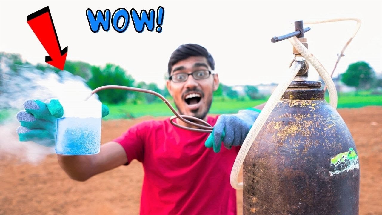 Making Liquid Oxygen | It is Awesome But करती है जोरदार धमाका |