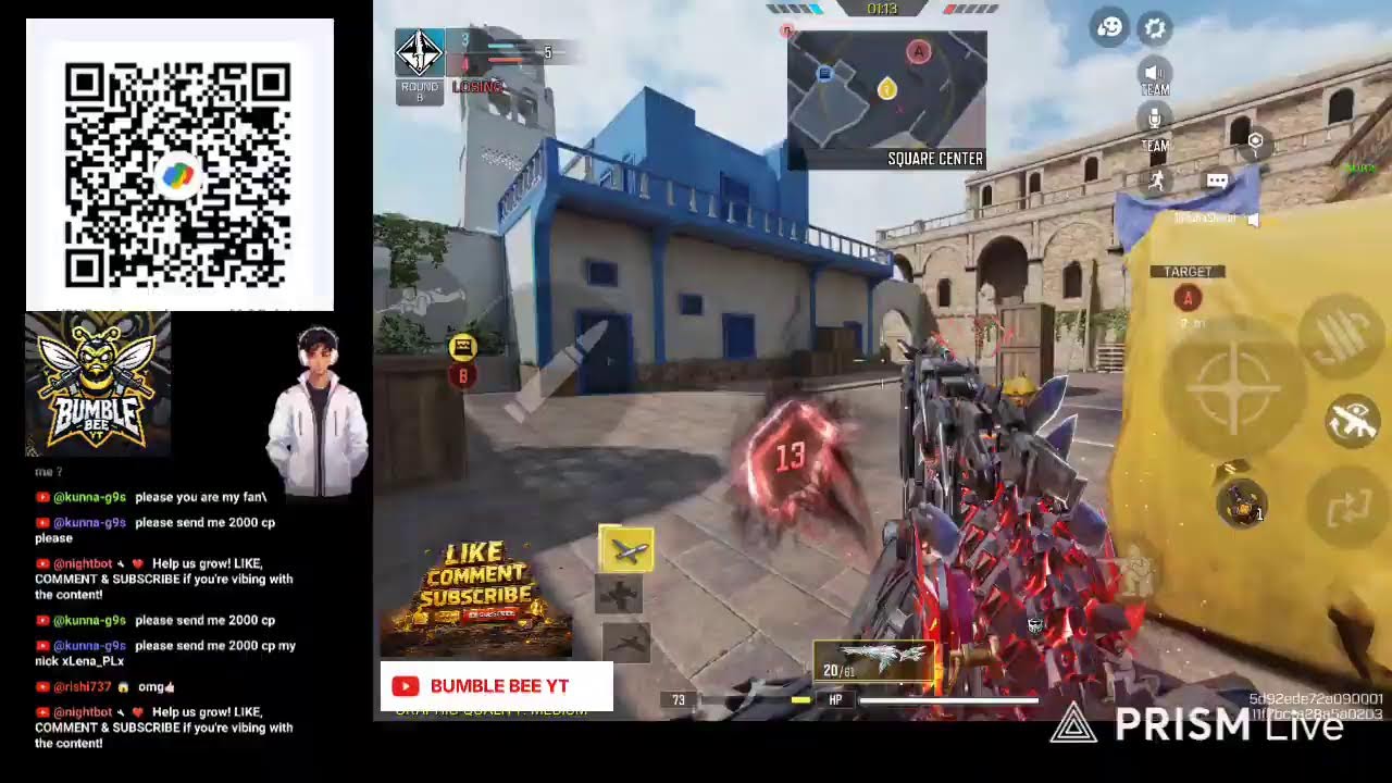 🔴 COD Mobile LIVE | SKS Marksman Search & Destroy Ranked 🐝