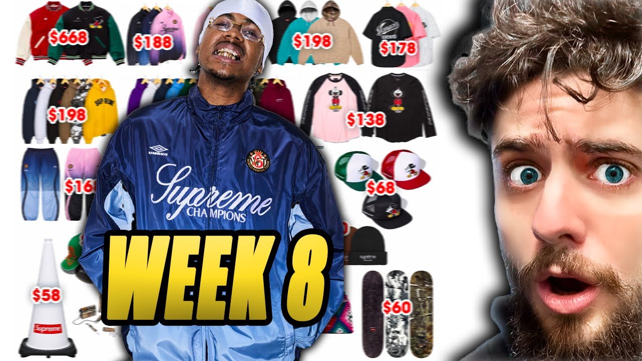Список блюд Supreme на 8-й неделе — они ГОТОВИЛИ С ЭТИМ! #FW25