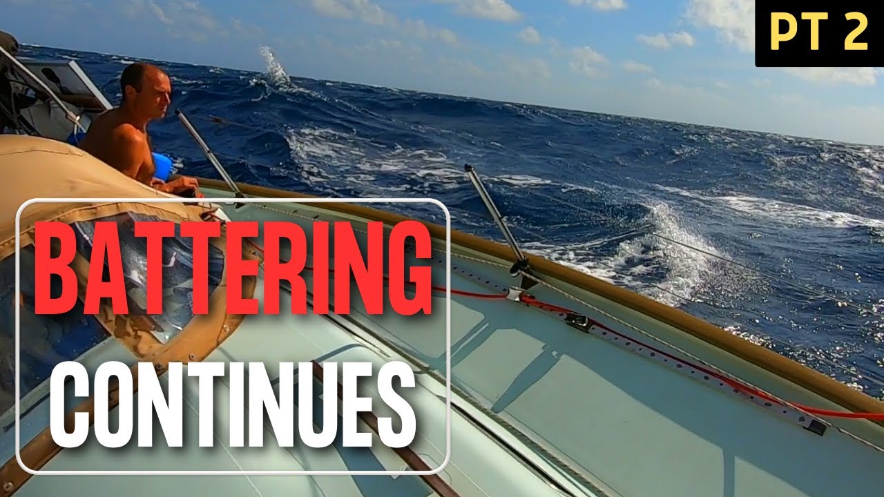 Battling Big Seas AGAIN!  Sailing From Jamaica to Panama  The Final Atlantic Passage  Pt 2  Ep112