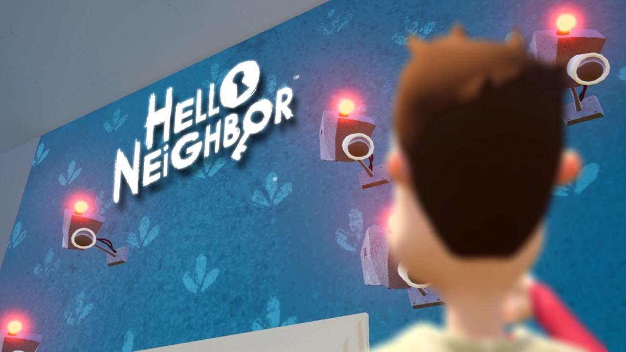 Hello Neighbor Act 3 BUT i can't be seen by CAMERAS