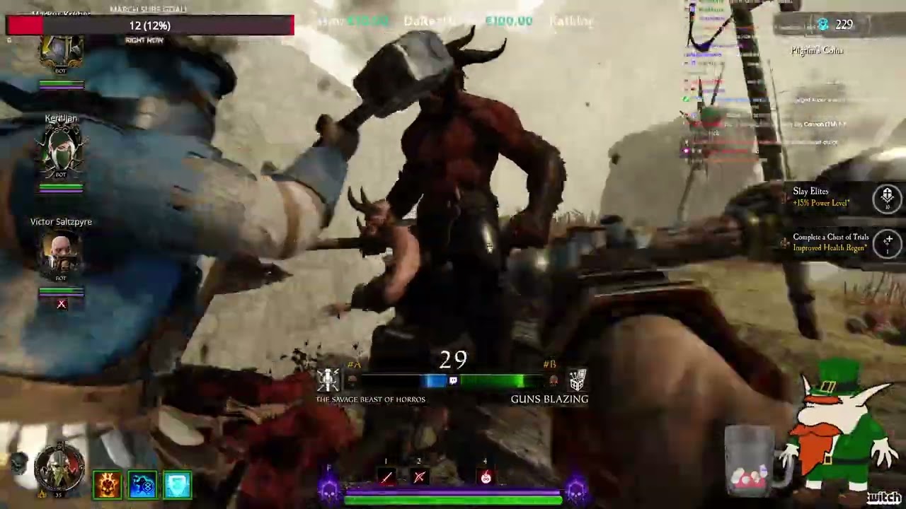 Vermindtide 2 with the horned rats emissaries......Chat! (Twitch Integration)