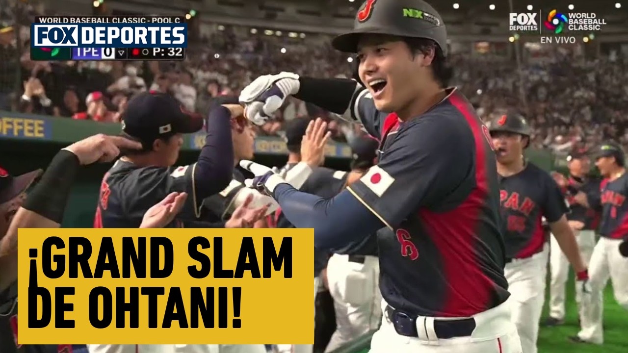 🤩 ¡GRAND SLAM DE OHTANI! | Japón 4-o China Taipei | WBC 2026