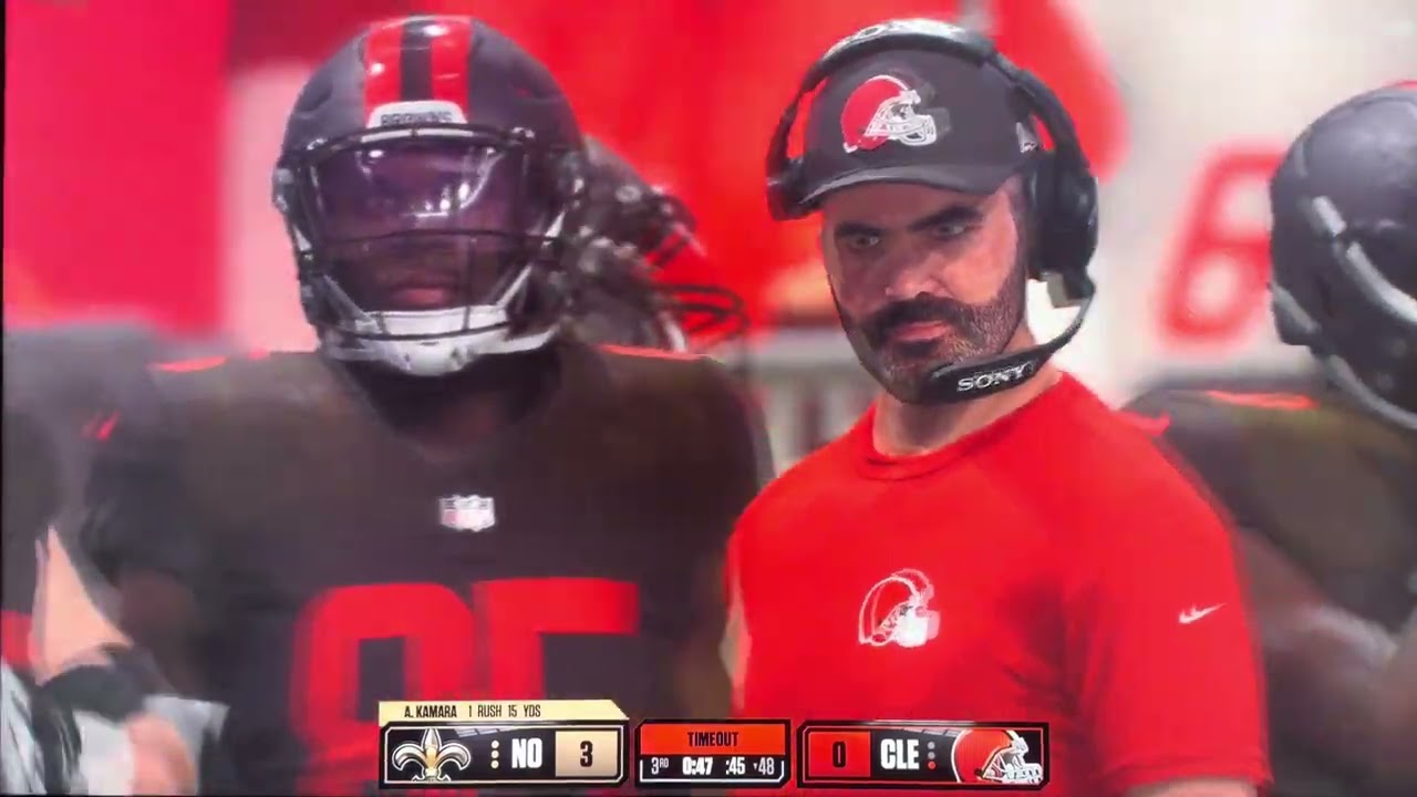 Saints vs Browns madden 26 full game 1 minute quarters ￼￼￼