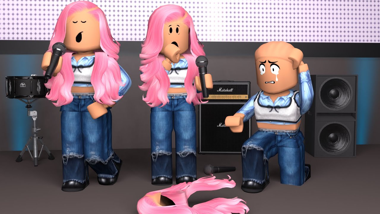 THE GIRLS AUDITIONED TO BECOME A KPOP GIRL GROUP! *HER WIG FELL OFF* | BLOXBURG FAMILY ROLEPLAY