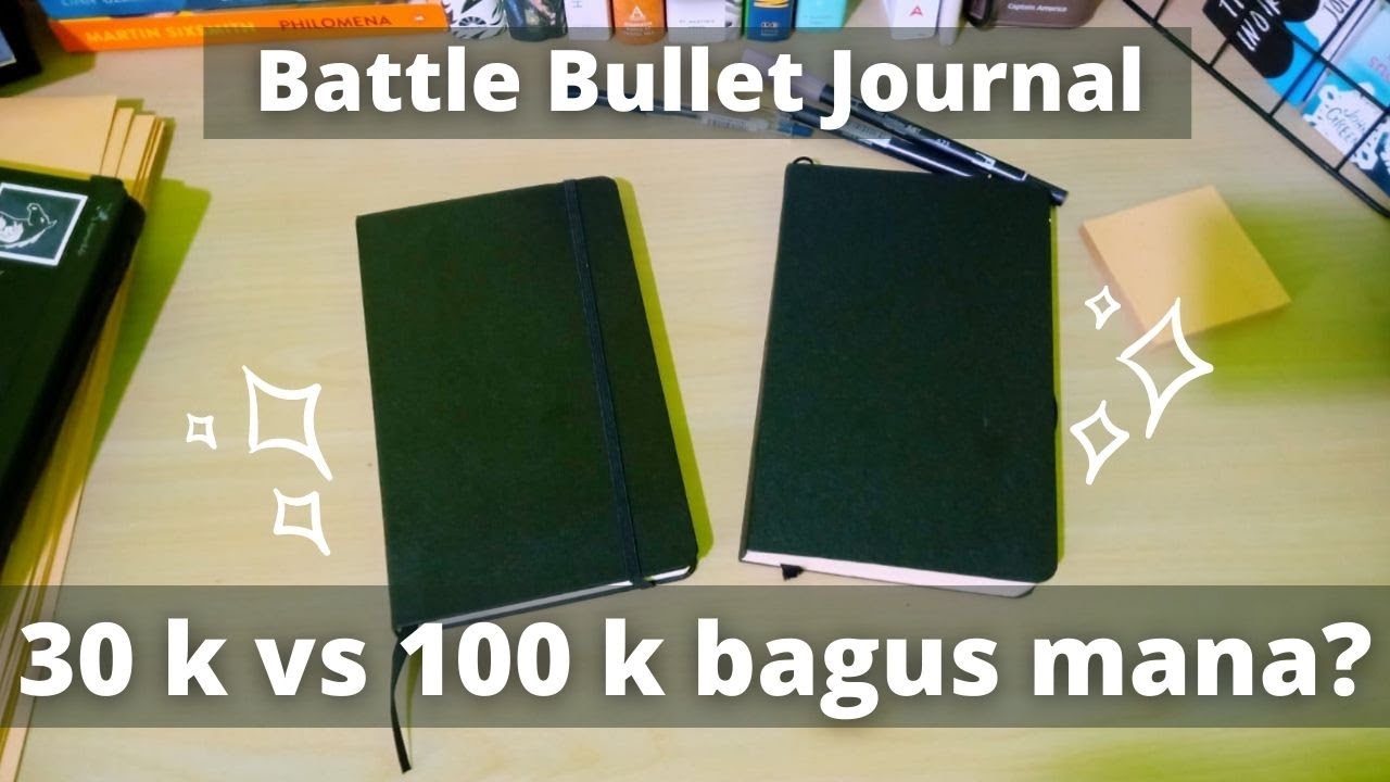 Rekomendasi Bullet Journal Murah + grid sticky note | Shopee Haul