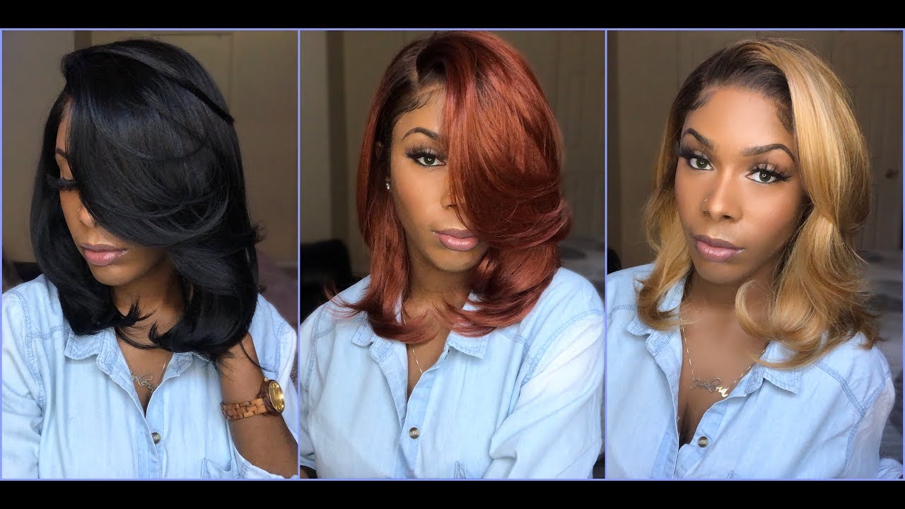 Wigs Show & Tell: Outre Melted Hairline Synthetic Lace Front Wig - Sabrina | HAIRSOFLY