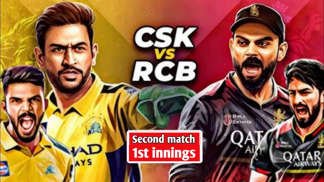 CSK vs RCB 2nd Match IPL 2025 Highlights | IPL Highlights 2025 | CSK vs RCB Highlights 2025