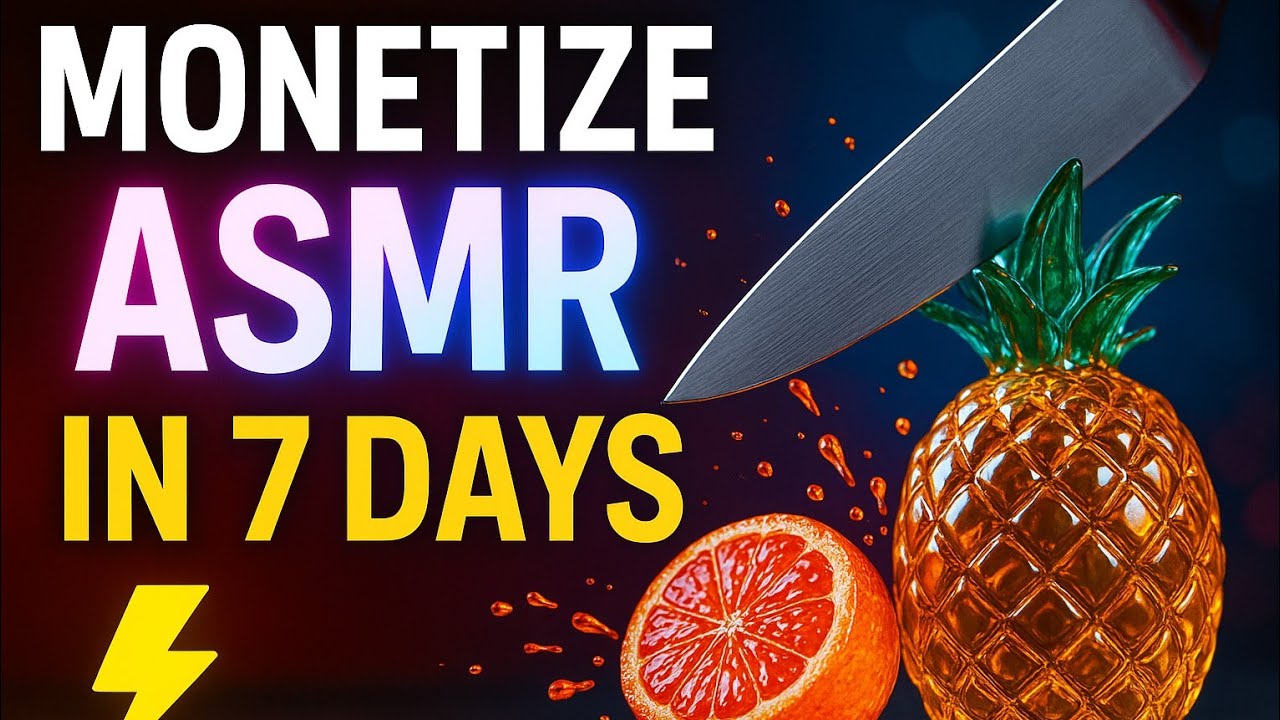 How to make AI ASMR videos and Monetize it $10,000/monthly without showing your face