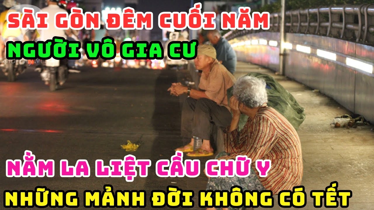 GÓC KHUẤT SÀI GÒN HOA LỆ! HÀNG TRĂM MẢNH ĐỜI ĐÓI KHỔ NẰM LA LIỆT TRÊN CẦU CHỜ XIN TỪNG MIẾNG CƠM ĂN