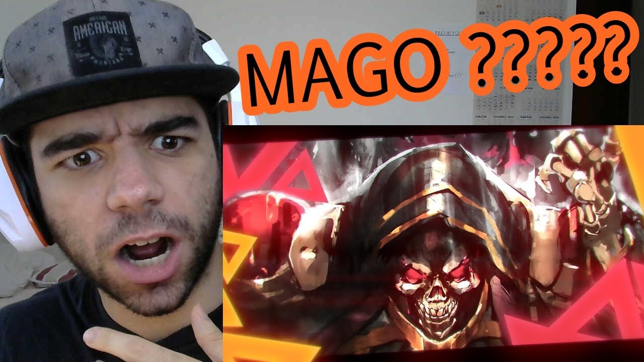 REACT - RAP DO OVERLORD (MAGO SUPREMO) - DKZ FT TAKERU