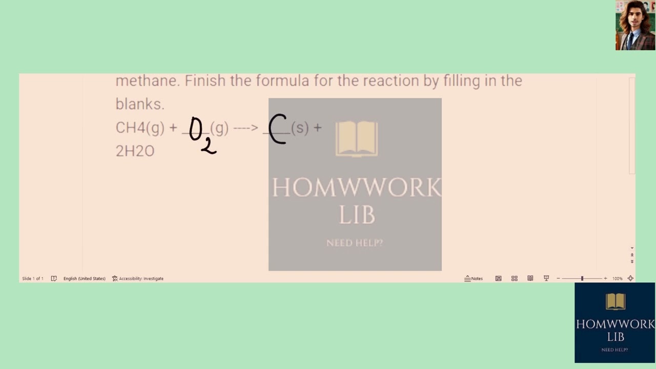 [Chemistry] Carbon black is a product of the incomplete combustion of methane. Finish the formula f