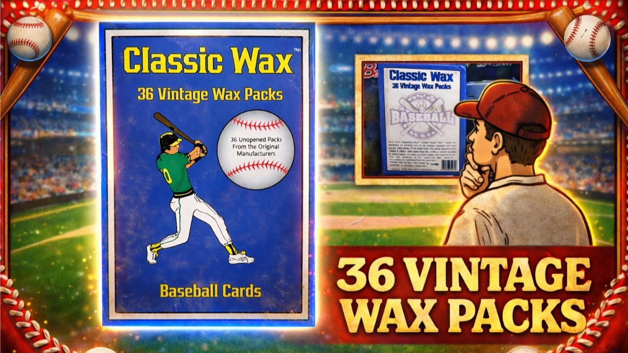 Repacked Wax Classic 36 Pack Box Break!  