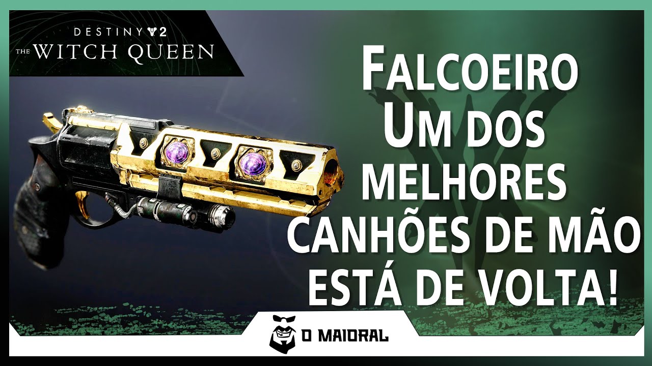 DESTINY 2 - Falcoeiro - Um Dos Melhores Canhões De Mão Está De Volta!