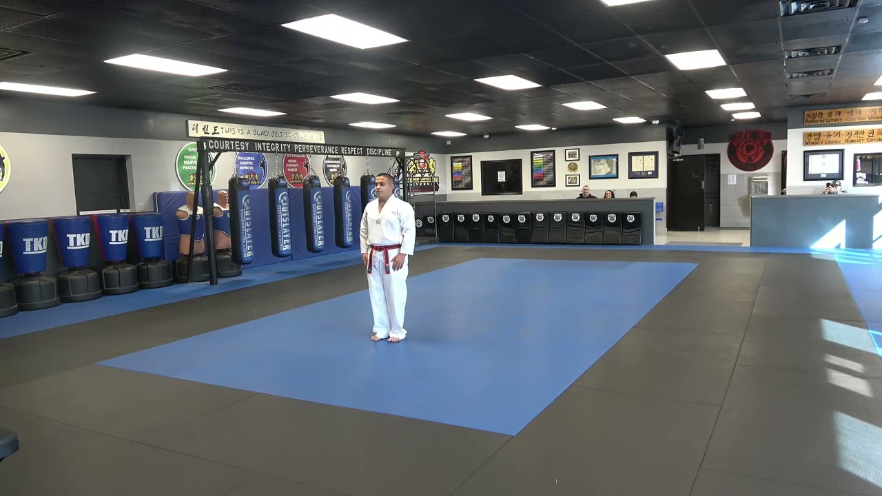 Noah Robledo Black Belt Test Part 1