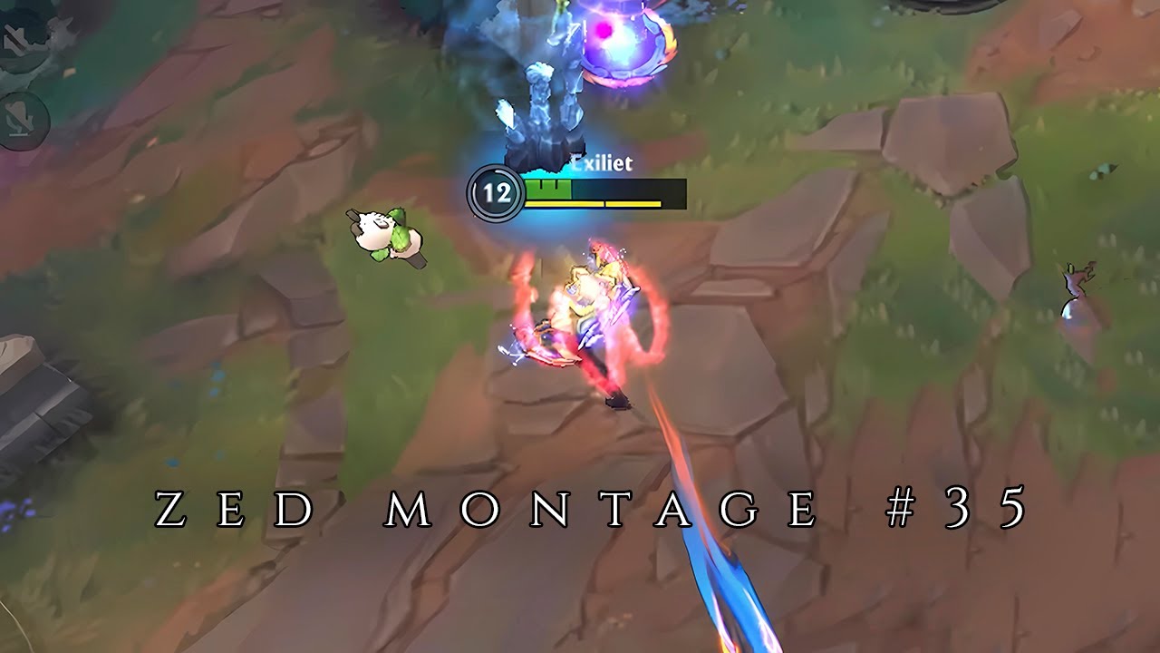 Zed Montage #35 - Wild Rift