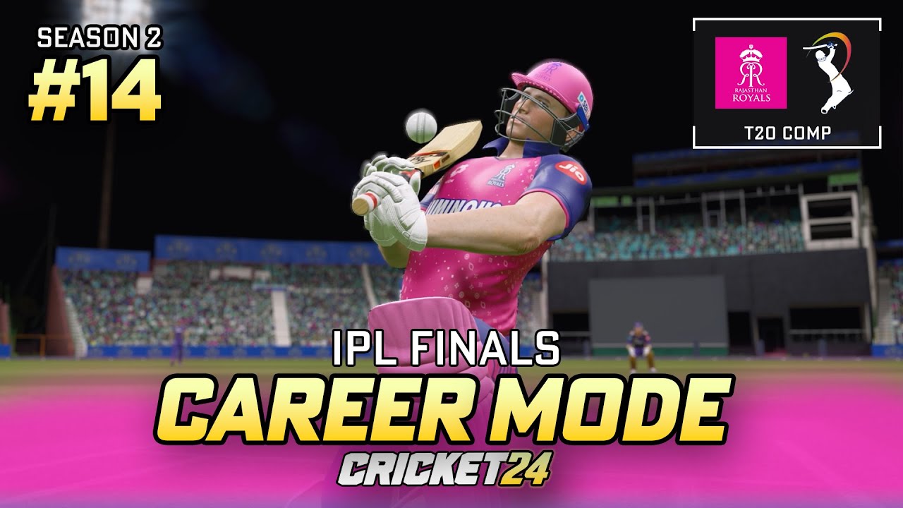 ФИНАЛ IPL - РЕЖИМ КАРЬЕРЫ CRICKET 24 №14