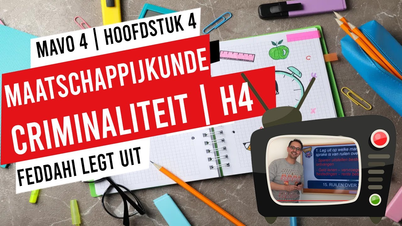 MAVO 4 | MAATSCHAPPIJKUNDE | CRIMINALITEIT | H4