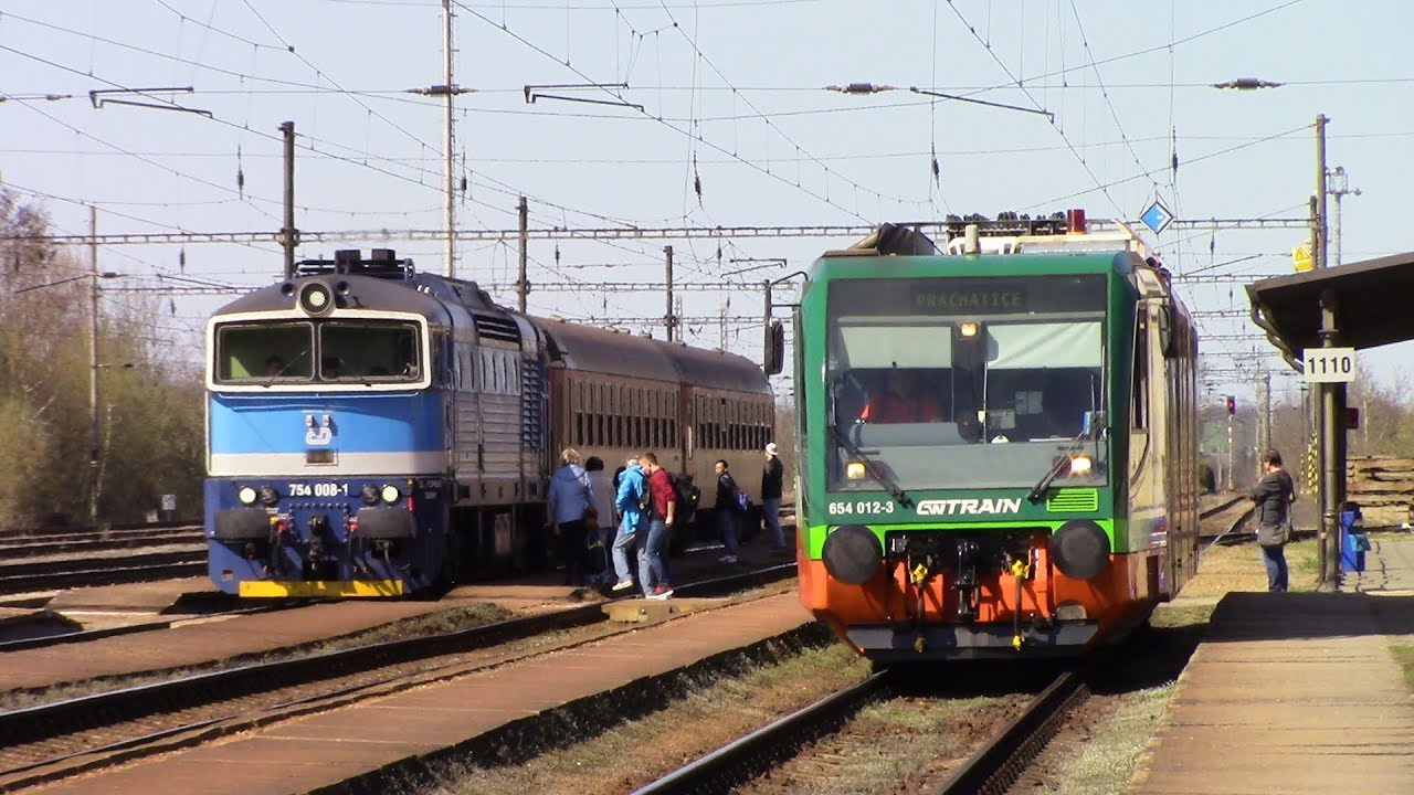 Vlaky ►Číčenice - 06.04 2018