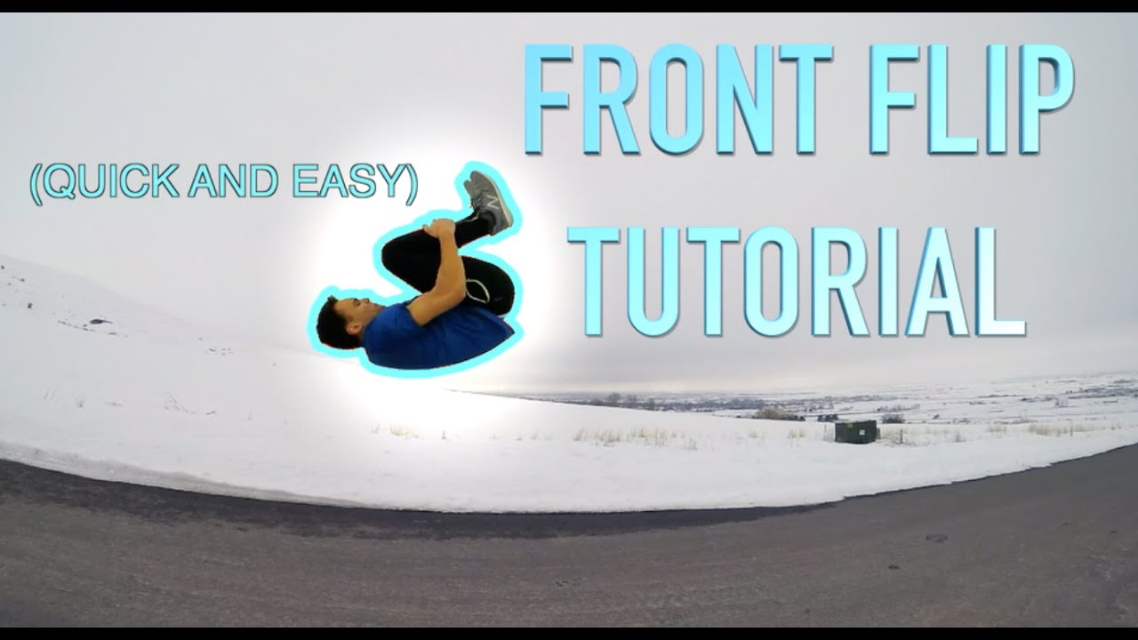 HOW TO FRONT FLIP HIGH