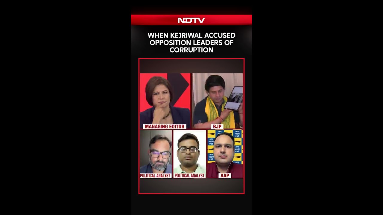 Raghav Chadha Joins BJP | When Arvind Kejriwal Accused Opposition Leaders Of Corruption