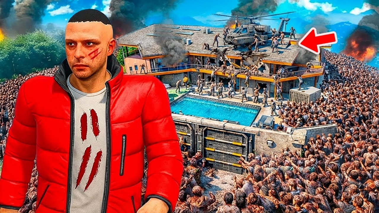 ZOMBIES ZERSTÖREN MEIN HAUS in GTA 5!🧟‍♂️🏠