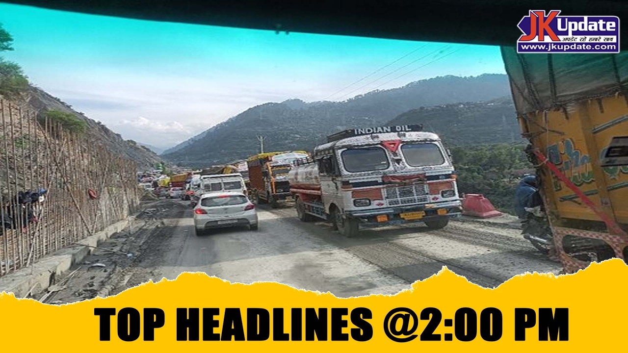 JKupdate Top Headlines @ 2 PM 06 FEB 2026