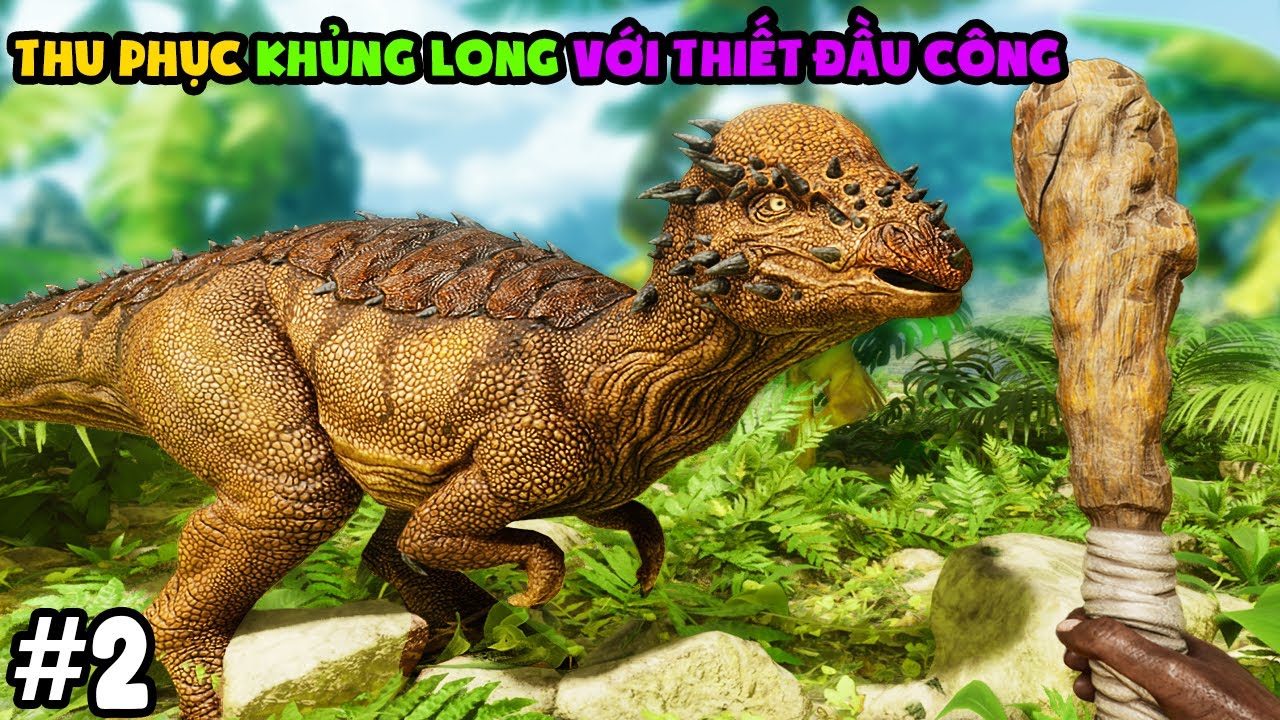 ARK: Survival Ascended #2 MÌNH BẮT EM KHỦNG LONG NHỎ VỚI KỸ NĂNG THIẾT ĐẦU CÔNG - TÝ TIỀN TỈ