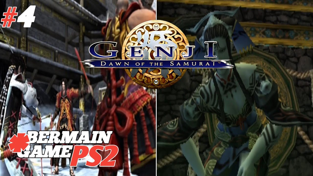 BERMAIN GAME PS2 - GENJI DAWN OF THE SAMURAI #4