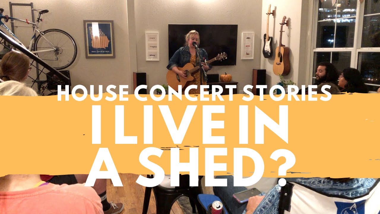 Amy Cox - I LIVE IN A TINY HOUSE (Live House Concert Story)
