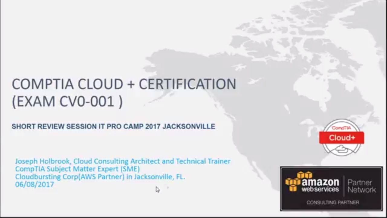 CompTIA Cloud Plus Certification Prep Session exam preparation CVO-001