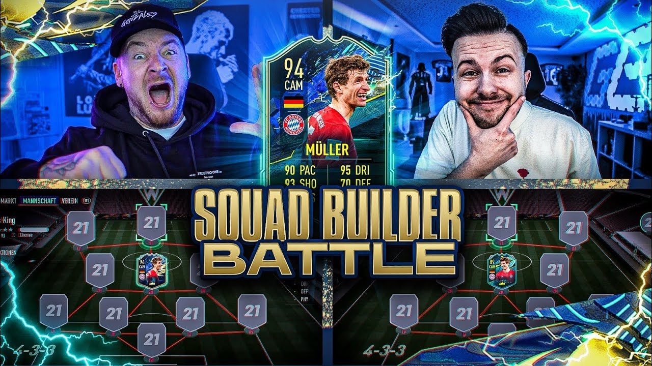 ULTIMATIVES TOTS MÜLLER VS MOMENTE SBB 😱 SQUADBUILDER BATTLE 🔥 FIFA 21 vs ELVISLOCKENBROTHER