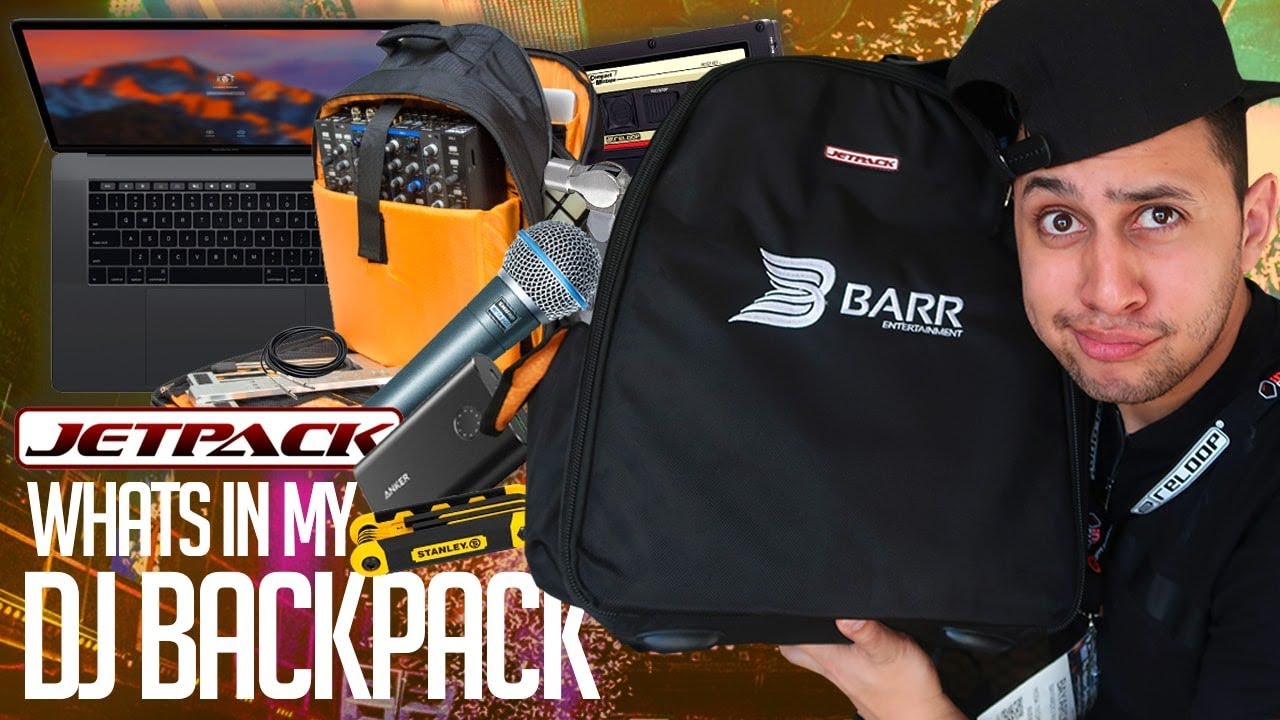 DJ Gear: Whats in my DJ Bag? | Jetpack Backpack (Product Spotlight)