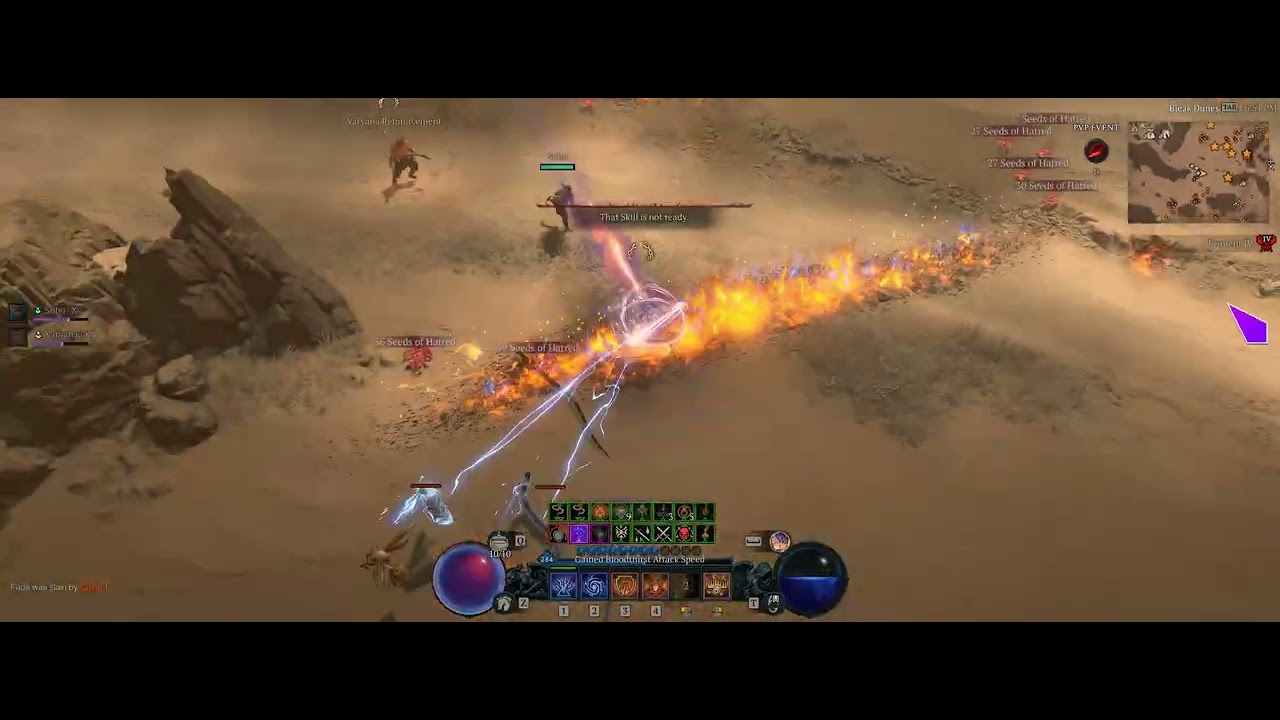 Diablo 4 PVP - Sorc vs Sorc - GG 1v1s