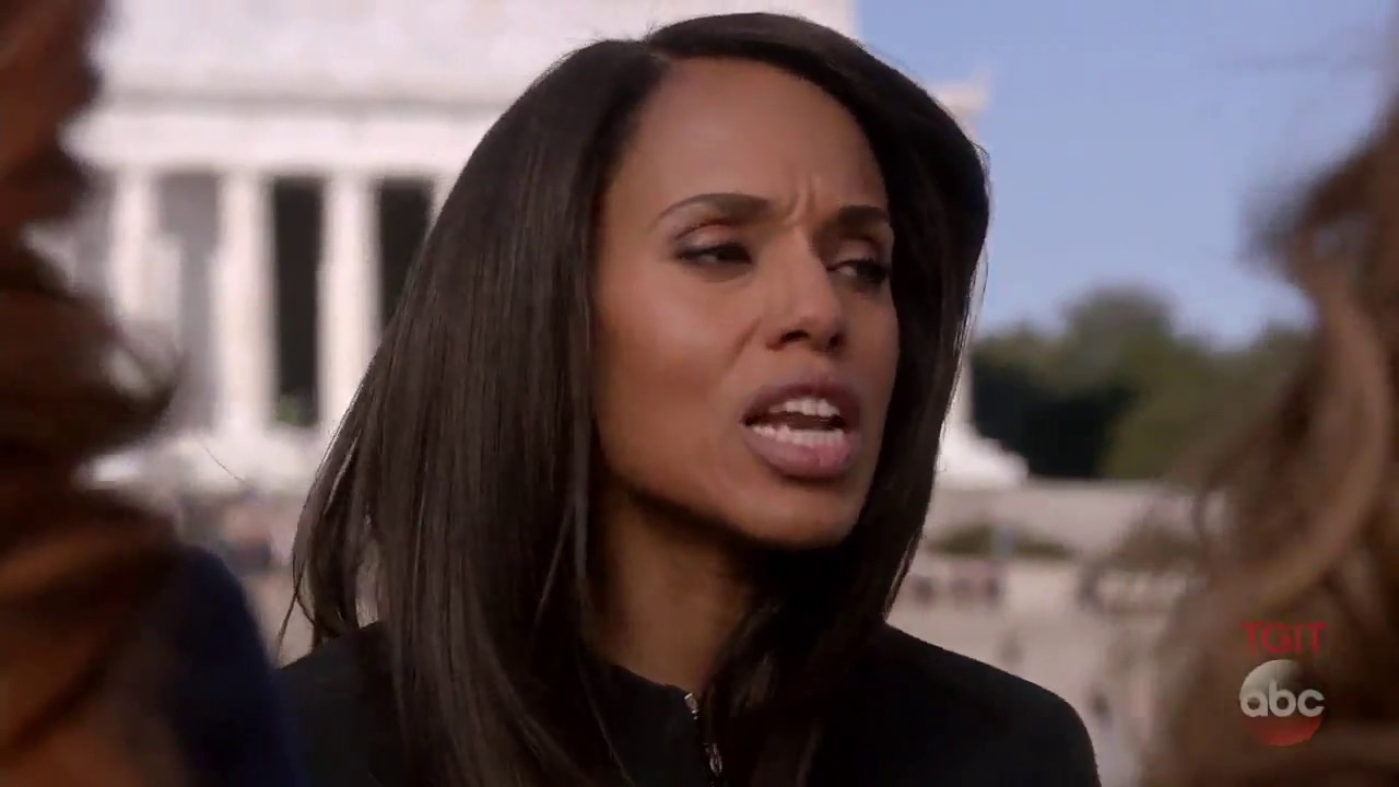 Olivia Pope, Gladiators and The White House - "OVER A CLIFF"
