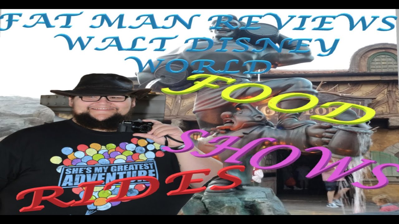 FatMan Reviews Walt Disney World Mickey and Minnies Runaway Railroad