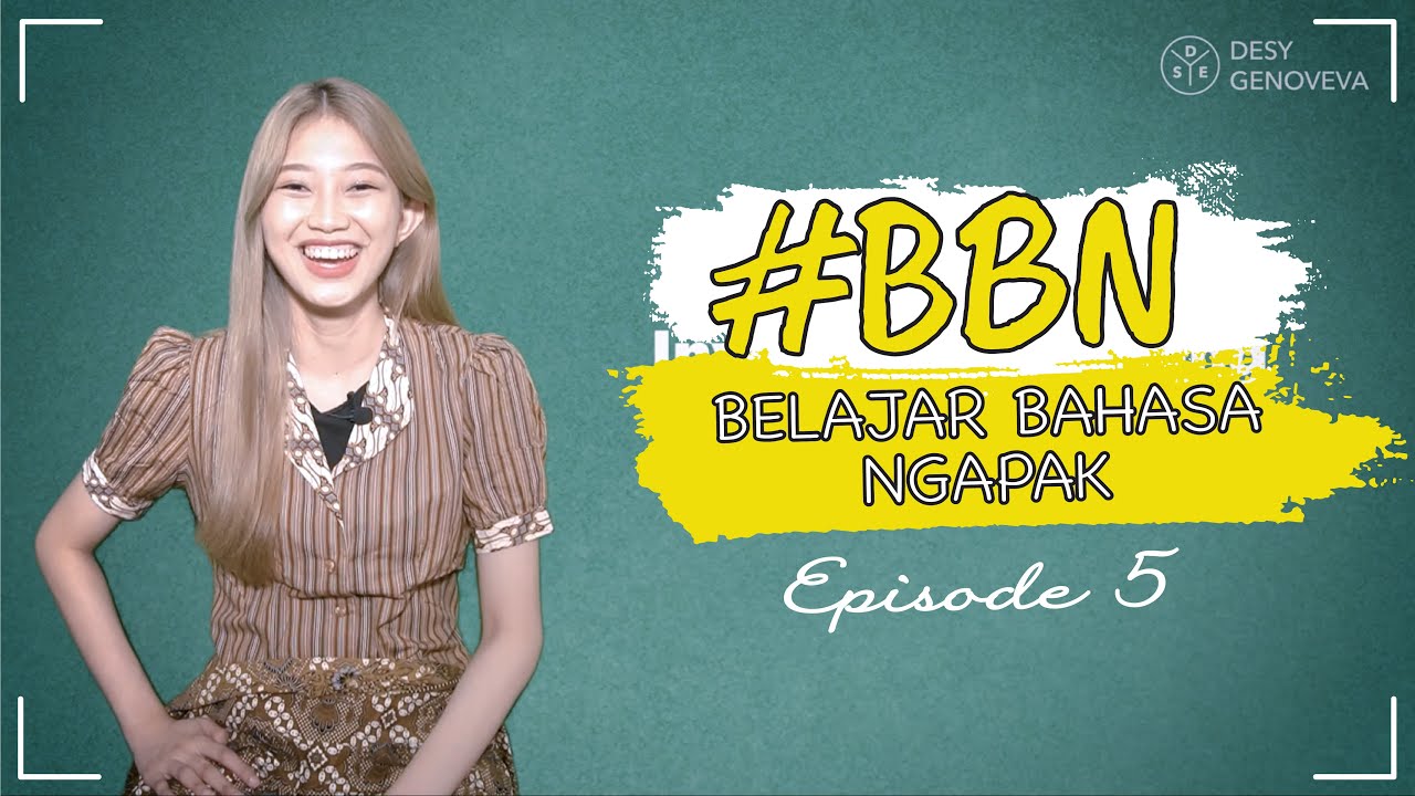 Belajar Bahasa Jawa Ngapak Menggunakan Kata 