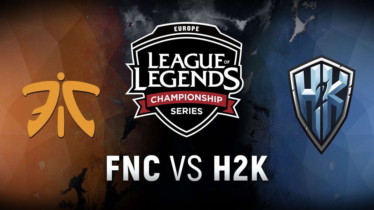 FNC vs. H2K - Week 6 Day 1 | EU LCS Spring Split |  Fnatic vs. H2k-Gaming (2018)